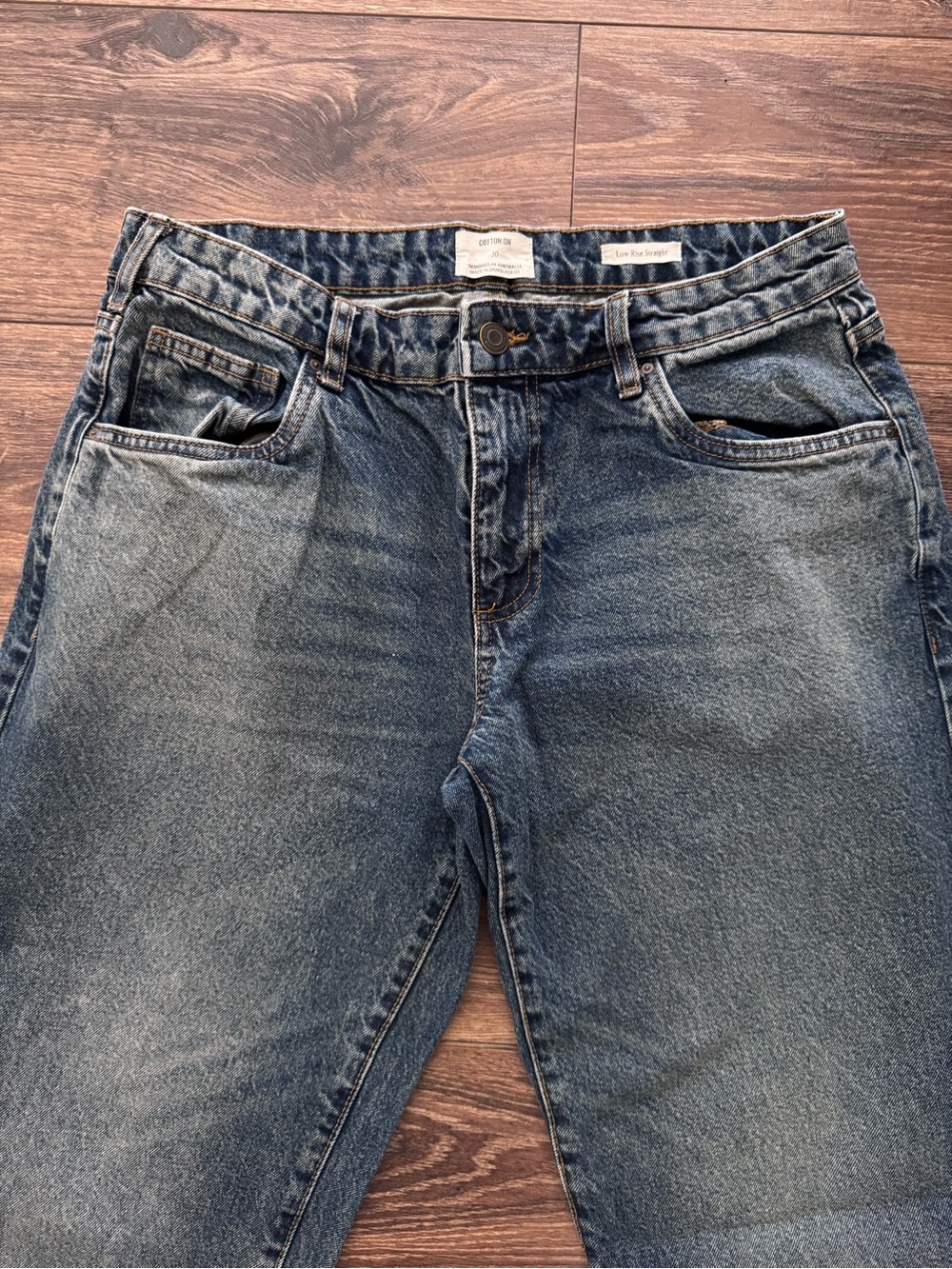 Cotton On Classic Low Rise Baggy Jeans - size 30